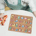 1 Set Wooden Arabic Alphabet Puzzle Childrens Montessori Preschool Education Hand Grip Puzzle Game for Kids Wooden Toys Educational Arabic Learnin...