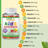 Halal Kids Multivitamin Gummies, 45-90 Days Supply, with All Essential Kids Vitamins. Toddler Vitamins with Vitamin C, D, Zinc, A, E, B6, B12, Bio...