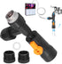 AYNEFY Fish Tank Water Changer Faucet Adapter, Aquarium Water Changer with 3 Tab Connecter, Vacuum Siphon Gravel Cleaner Plastic Connector Replace...