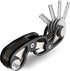 Key Organizer Keychain Smart Compact Key Holder for 8 Keys - Fully Assembled & Easy to Use Black...