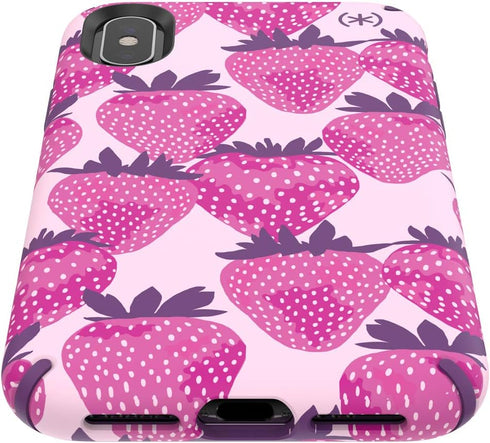 Speck Products, iPhone Xs/iPhone X Case, Presidio Inked, Berry Special/Hyacinth Purple...
