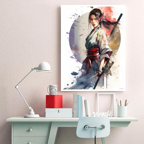 QAZWSX Attractive Young Woman Figures Diamond Painting Kits for Adults, 5D DIY Round Full Drill Cross Stitch Crystal Rhinestone Embroidery Paintin...