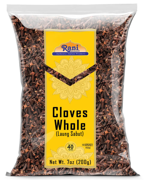 Rani Cloves Whole (Laung) 7oz (200g) Great for Food, Tea, Pomander Balls and Potpourri, Hand Selected, Spice ~ All Natural | NON-GMO | Kosher | Ve...