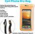 Waterproof Phone Case and Lanyard - Excellent Waterproof Protection - Floats in The Water Orange......
