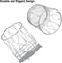 Large Round Kitchen Utensil Holder for Countertop, 7" H x 5.5" W Metal Utensil Crocks Organizer Storage Caddy, Kitchen Cooking Tool Spatula Spoon ...