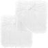 Sibba Fur Faux Locker Fabric Rug Polyester Yard Pre Cut Artificial Craft Costume Double Side Square Crafting Strips Liners Set Plush Precut Fluffy...