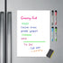 Magnetic Dry Erase Board Sheet for Refrigerator/Office/Locker, White Board Organizer and Planner with Stain Resistant Technology, Include 1 Eraser...