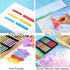Non Toxic Artist Pastels,Square Soft Pastels Set,Chalks 12/24/36/48 Colors Soft Dry Pastel Artist Chalk Pastel Sticks for Office School Art Drawin...