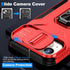Hitaoyou for iPhone 13 Case, iPhone 13 Case with Camera Cover & Kickstand Military Grade Shockproof Heavy Duty Protective with Magnetic Car Mount ...