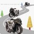 Diecast Motorcycle Toy - Pull Back Toy Cars with Sound and Light Toy,Motorcycle Toys for Boys,Toys for 3-9 Year Old Boys (White)...