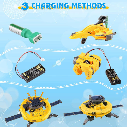 STEM Projects for Kids Ages 8-12 Solar Robot Kit 6-in-1 Space Toys for 10-Year-Old Boy Girl Gift Toys Science Kits Christmas Birthday Gifts for 8 ...