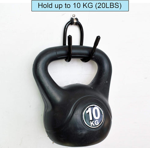 YYST Pool Tool Organizer and Holder Pool Cleaning Accessory Organizer and Holder Rack - Store Poles, Brushes, Nets, Vacuum Heads,Leaf Rakes, Skimm...