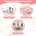 Set of 3 Paperboard Suitcases Storage Box Storage Gift Boxes With Lids for Photo Storage Home Decoration, Wedding, Birthday, Anniversary and New Y...