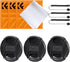 K&F Concept 52mm Lens Cap, 9-in-1 Center Pinch Lens Cover + Anti-Loss Keeper Leash + Microfiber Cleaning Cloth Kits Compatible with Nikon, Canon, ...