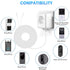 Video doorbell Special Power Transformer,18V500MA doorbell Power Adapter Compatible with Ring, Eufy, Nest, Wyze, Arlo Wireless Video doorbell 18 V...