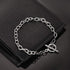 OBSEDE Charm Bracelet Chain Making Kit Stainless Steel Link with OT Toggle Clasp for Women DIY Jewelry Crafts, 5 Pieces...