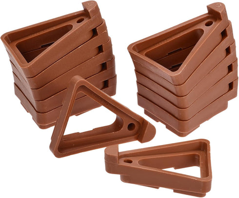 MECCANIXITY 12 Pcs Plant Pot Feet 2.8" Invisible Plastic Stand Holders Risers for Flower Plant, Indoor, Outdoor, Patio, Deck, Garden, Greenhouse (...