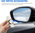 2PCS Blind Spot Mirror, Frameless Rectangular Blind Spot Car Mirror, Upgrade HD Glass Wide Angle Mirror, 360° Adjustable Convex Rear View Mirror f...