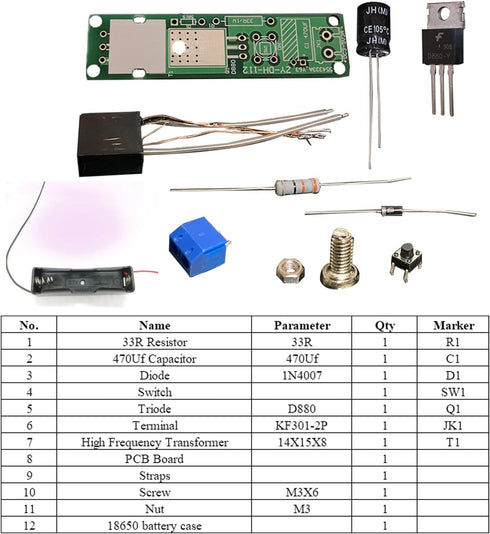 Soldering Practice Kit Electronic Lighter Electronic DIY Kits DIY Soldering Project Solder Kits...