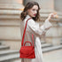 Small Crossbody Bags for Women Girls Trendy Top Handle Satchel Purses with Detachable Acrylic Chain...