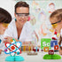 Fainne 9 Pieces Science Party Decorations Science Theme Honeycomb Centerpieces 3D Table Decorations Table Toppers for Science Party Chemistry Part...
