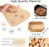 Palksky Air Fryer Paper Liners Disposable - 100Pcs Parchment Paper Square, Water-proof, Oil-proof, Non-stick, Free of Bleach for Microwave, Airfry...