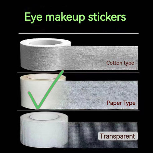 Sample Bag Eye Shadow Makeup Belt Eyeliner Pencil Makeup Belt Eye Makeup Belt Eye Shadow Tape, Makeup Tape Eye Tape for Eye Shadow(66 feet Long * ...