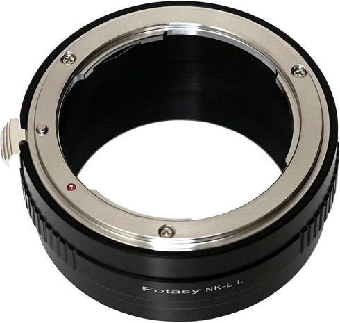 Fotasy NK F Mount Lens to L Mount Adapter, F Mount L Adapter, F Leica SL Adapter, F L Mount Adapter, Compatible with Panasonic S1 S1H S1R S4 S5 Le...