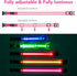 LED Dog Collar, Light Up Dog Collar Adjustable USB Rechargeable Super Bright Safety Light Glowing Collars for Dogs (Large, Pink)...