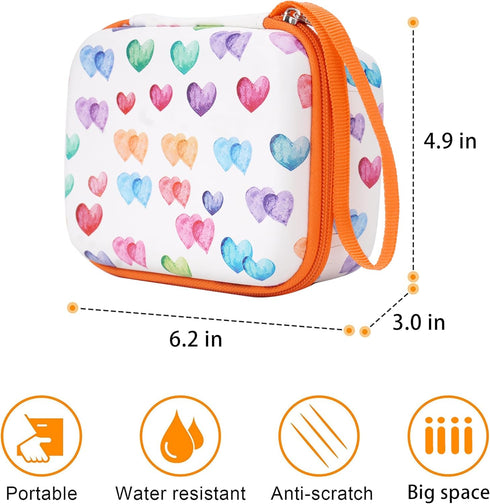 Travel Carrying Case for Bitzee Disney/Bitzee Magicals/Bitzee Digital Pet Interactive Virtual Toy, Protective Storage Holder for Electronic Gadget...