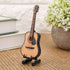 Miniature Guitar Model, Wooden Mini Guitar with Stand and Case, Dollhouse Guitar, Musical Instrument Model Home Decor(10CM)...