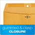 Quality Park 10 x 13 Clasp Envelopes, Clasp and Gummed Closures for Storing or Mailing, 28 lb Kraft Paper, 100 per Box (QUA38197)...