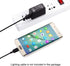 icv USB Wall Charger – 5V 2A AC Power Adapter with US Plug for Phone, Tablet and Other Related USB Powered Devices Small and Lightweight – Designe...