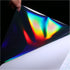 Bleidruck 25 Sheets 8.25x11.7 Inches Clear Holographic Premium Cold Laminated Film Holographic Overlay Laminating Self Adhesive Film...