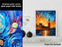Bestbuddy Pet 11X14 Unframed Starry Night Van Gogh Inspired House of Parliament Elizabeth Tower Big Ben London United Kingdom Landmark Europe Trav...