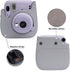 Frankmate Protective Case for Fujifilm Instax Mini 12 11 Instant Camera - Premium PU Leather Bag Cover with Removable Adjustable Strap (Cute Bear)...