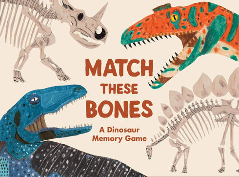 Laurence King Match These Bones: A Dinosaur Memory Game...