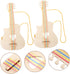 Toyvian 10 Pcs Child Guitar Mini Toys Miniature Guitar Miniature Guitar Toy Childrens Ukulele Unfinished Guitar Toy Crafts DIY Painting Guitar Toy...