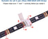 Mudder 95 Pieces 4 Pin LED Light Strip Connectors Set Including Screw Clips, 4 Pin LED Connectors, Cuttable T, L and X Shape PCB Board for SMD 505...