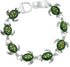 Green Sea Turtle Bracelet Silvertone...