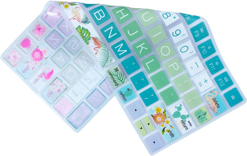 Keyboard Cover Skin for Apple iMac Wireless Magic Keyboard 2nd Gen MLA22LL/ A (Model: A1644), Silicone Skin Protector with Big Letter Design, US L...