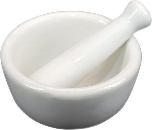 Fox Run Porcelain Mortar & Pestle, White, 1.5-Inch...