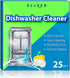 Dishwasher Cleaner and Deodorizer Tablet 25 Count, Deep Cleaning Tablet Helps Remove Limescale, Mineral Buildup and Odor, Formulated to Clean Insi...