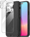 AICase for iPhone 15 Pro Case with Glass Screen Protector+Camera Lens,Heavy Duty Drop Protection Full Body Rugged Shockproof Military Protective T...