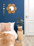 Mkono Moon Phase Wall Hanging Metal Boho Home Decor Vertical Chic Moon Garland for Dorm Nursery Bedroom Living Room Apartment Office, Decorative W...