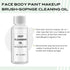 CCbeauty Paint Brush Cleaner, Reconditioner and Restorer - Fast Remove Oil Water-Based Face Paint Brushes, Airbrushes, Acrylic, Watercolor, Makeup...