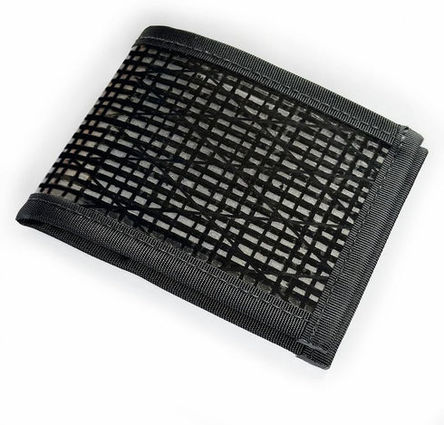 Flowfold Recycled Sailcloth Wallets - Vanguard Bifold Wallet, Front Pocket Wallet, Slim Minimalist Wallets Made in USA (Black Sailcloth)...