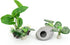 Aquarium Plants Fish Tank Decorations 6.6 inch Plastic Artificial Plant Goldfish Stone Cave Betta Fish Hides/Rest...