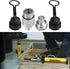 3/8" Hydraulic Quick Coupler Set Replaces Enerpac C-604,Connect and Disconnect Under 10,000 PSI Pressure, with 2 Dust Caps...
