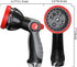 Garden Hose Nozzle - 10 Adjustable Patterns Metal High Pressure Hose Nozzle, Garden Hose Spray Nozzle with Thumb Control Design, Hose Sprayer for ...